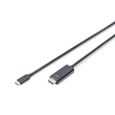 DIGITUS CABLE USB C/HDMI M/M 3.1 4K60HZ 5M BLACK