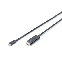 DIGITUS CABLE USB C/HDMI M/M 3.1 4K60HZ 5M BLACK