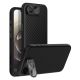Nillkin CarboProp Magnetic Case with Camera Cover and Stand for iPhone 16e / 17e - Black