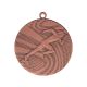 3. Bronze medal - running - steel medal