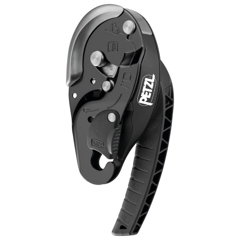 6. Black descender by PETZL