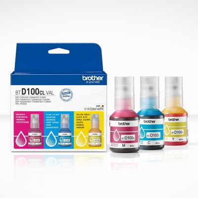 3. BROTHER Multipack Ink BTD100CLVAL=BT-D100CLVAL