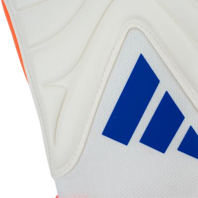 4. adidas Copa League Goalkeeper Gloves White and Orange JN5343