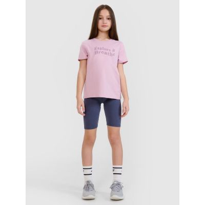 4. T-shirt 4F Jr 4FJWSS25TTSHF1854-52S