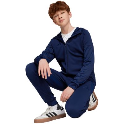 7. adidas Tiro 25 Full-Zip Kids' Sweatshirt, Navy JC5127