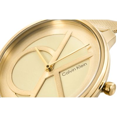 4. CALVIN KLEIN Iconic Mesh Women's Watch 25200034 + BOX