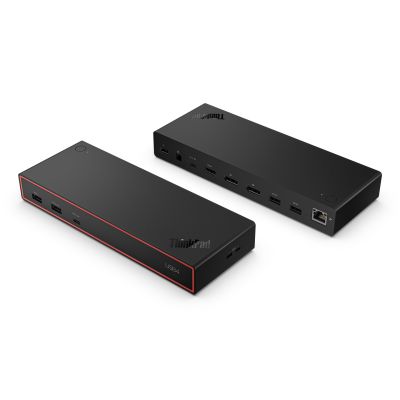 14. Lenovo ThinkPad USB4 Dock 5000 Wired Thunderbolt 4 Black