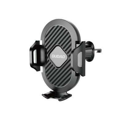 Dudao F2+ smartphone holder for air vent, clamp - black