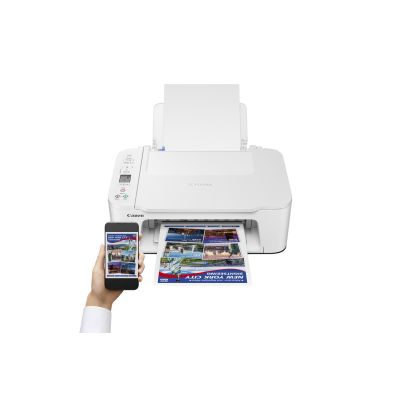 6. Canon Pixma TS3751i white multifunction device