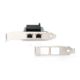 12. DIGITUS PCIE NETWORK CARD WIRED 2X RJ45 GIGABIT 10/100/1000MBPS LOW PROFILE DN-10132