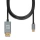 6. IBOX CABLE ITVCDP4K USB-C TO DISPLAYPORT 4K 1.8M