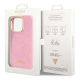 8. Guess Croco Collection case for iPhone 14 Pro - pink