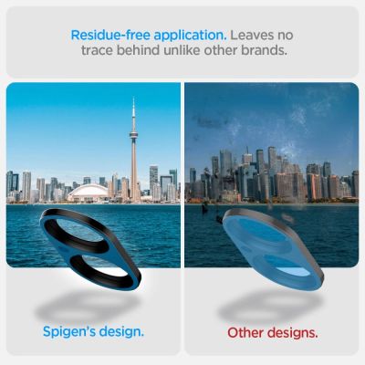13. Spigen Optik GLAS.TR Camera Protector 2-PACK for iPhone 16 / 16 PLUS - Black