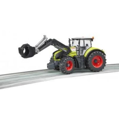 3. Claas Axion 950 tractor with front loader model 03013 BRUDER