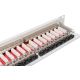 5. Digitus Patch Panel 19'' 24x RJ45, LSA level, cat.6A, shielded, 1U, gray, cable guide