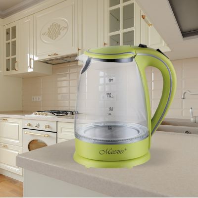 3. Electric kettle 1.7l MR-064-GREEN MAESTRO