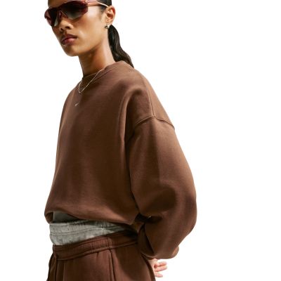 5. Nike Studio Fleece Women's Sweatshirt Brown IM8082 259