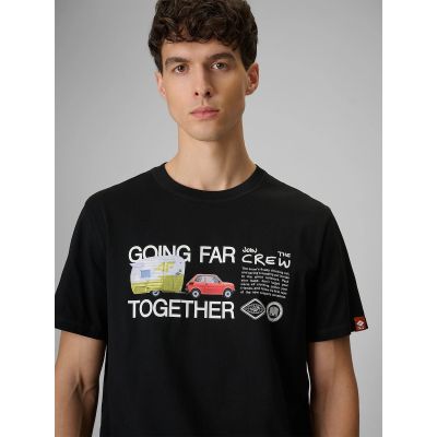4. Men's regular printed T-shirt 4F 4FRSS26TTSHM3810-20S