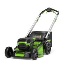 60V 51cm Self-propelled Lawn Mower GREENWORKS GD60LM51SPK4 - Charger + 4Ah Battery Set - 2514307UB