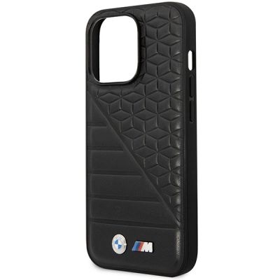 6. BMW Bi Pattern Case for iPhone 14 Pro 6.1" - Black