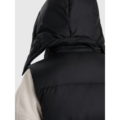 4. Women's down vest with natural filling 4F 4FWAW25TVJAF223-083S