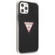 4. Guess GUHCP12MPCUCTLBK iPhone 12/12 Pro 6.1" black/black hardcase Triangle Collection