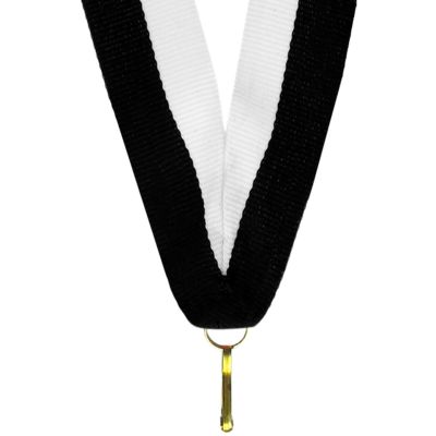 7. Ribbon 22 mm - white and black