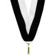 7. Ribbon 22 mm - white and black