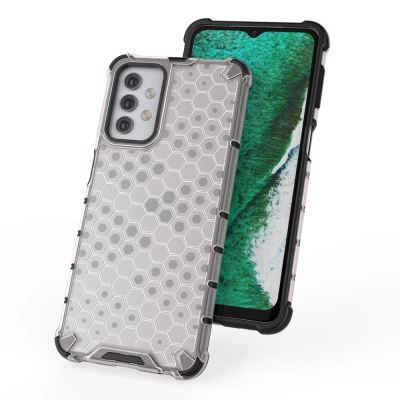 10. Honeycomb Case armor cover with TPU Bumper for Samsung Galaxy A32 5G transparent