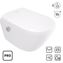 Smart toilet bowl with automatic seat - pro