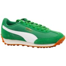 Puma Easy Rider Vintage Suede Kids' Sports Shoes, Green, Fashionable