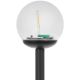 16. DECORATIVE SOLAR BALL LAMP 10X34.5CM
