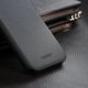 11. 3mk Hardy Apple Silky Leather MagCase for Apple iPhone 16 Plus - Black