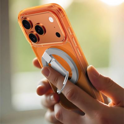 8. AmazingThing Minimal Mag Case for iPhone 17 Pro Max Compatible with MagSafe - Orange