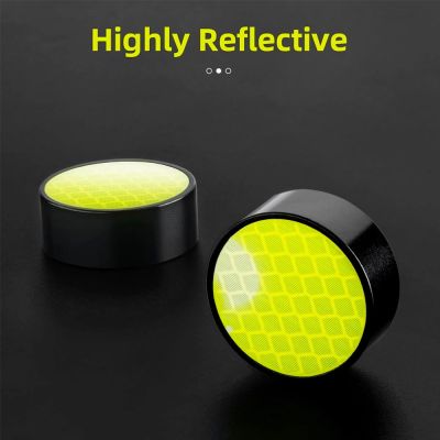 6. Rockbros 40720007001 bicycle grips with reflector - black