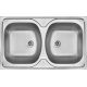 4. Deante Tango ZM50200 steel sink 80x50 cm