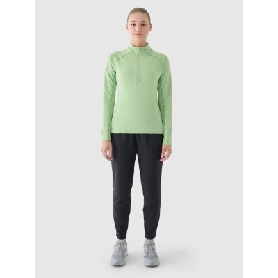 2. Women's slim quick-drying training sweatshirt 4F 4FWAW24TFSWF411-41S