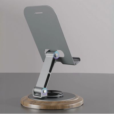 6. Dudao F17M 360° metal phone stand - gray