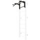 11. BENCHK PB3B 6-Handle Adjustable Metal Pull-Up Bar