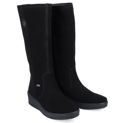 21. Rieker W R237 waterproof nubuck boots lined with sheepskin