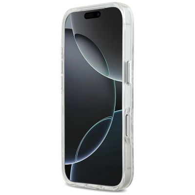 5. Karl Lagerfeld IML Karl Head Logo MagSafe Case for iPhone 17 Pro - Gray