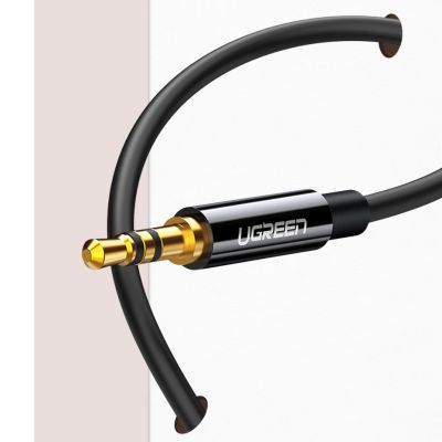 6. Ugreen cable 3.5 mm headphone splitter mini jack AUX 25cm black (20816)