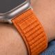 7. Tech-Protect NylonLoop Strap for Apple Watch 44 / 45 / 46 / 49 mm – Orange