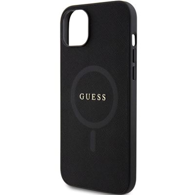 6. Guess GUHMP15MPSAHMCK iPhone 15 Plus 6.7" black/black hardcase Saffiano MagSafe