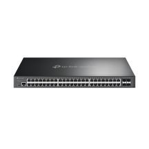 TP-Link Omada SG3452X Managed Network Switch L2+ Gigabit Ethernet (10/100/1000) 1U Black