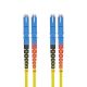 Helos 254573 InfiniBand/Fiber Optic Cable 3m E-2000 (LSH) Yellow
