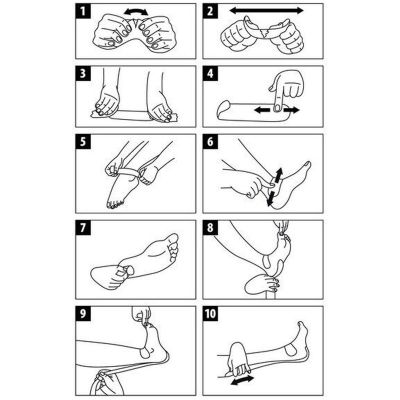 3. BLUE KINESIOLOGICAL TAPE