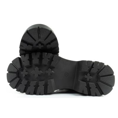 9. Lee Cooper boots, women's boots, leather boots, black, red, warm