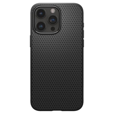 2. Spigen Liquid Air iPhone 15 Pro Case - Matte Black