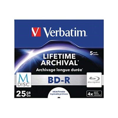 3. BD-R Verbatim 25GB 4x jewel case